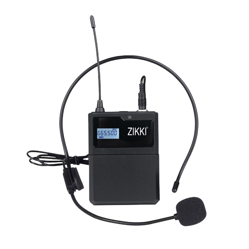 LM02 bộ phát cài lưng và mic cài tai