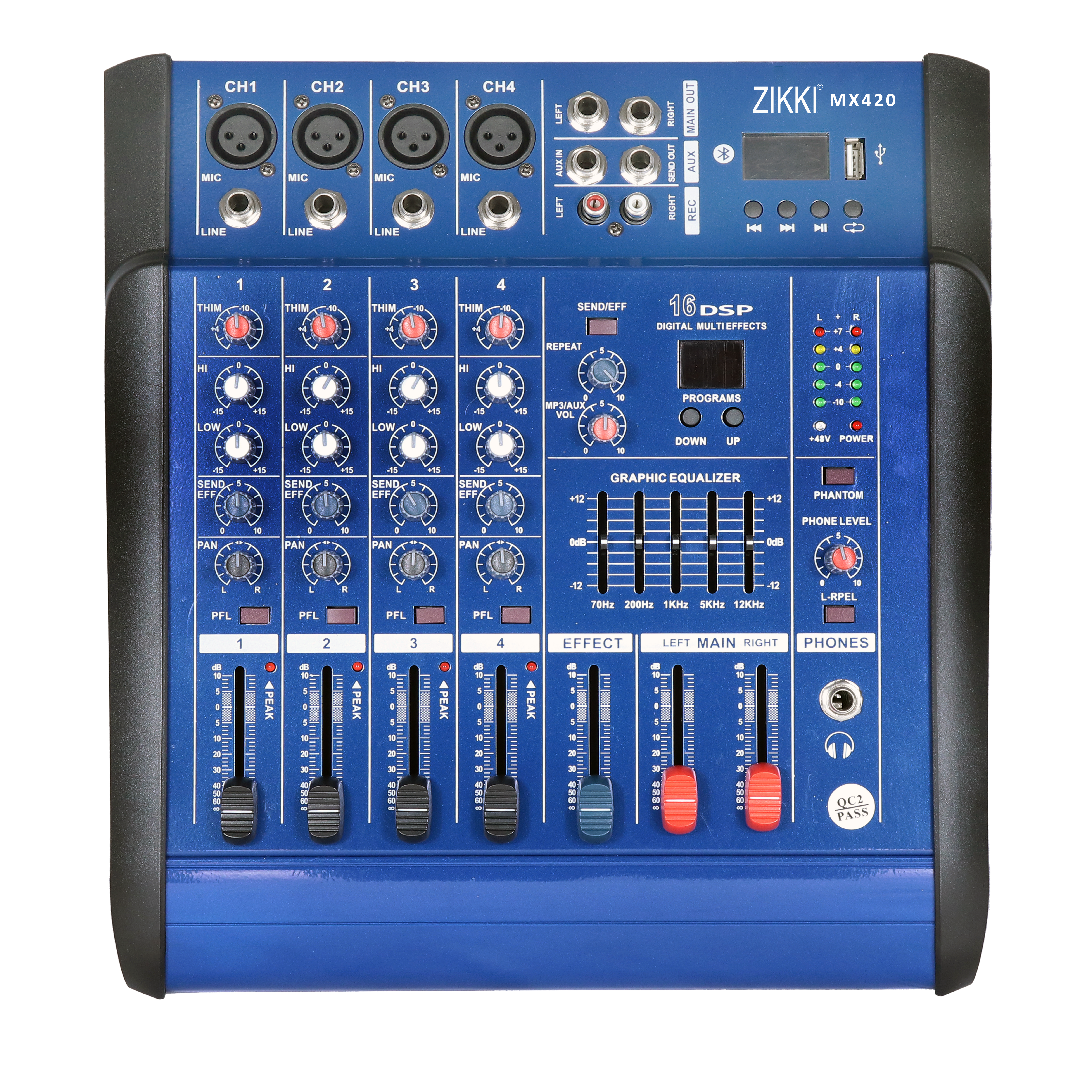 MX420 tổng quan mặt máy