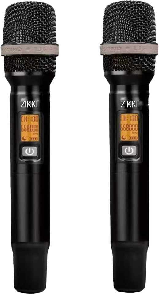ZK M110 chi tiết hai tay micro